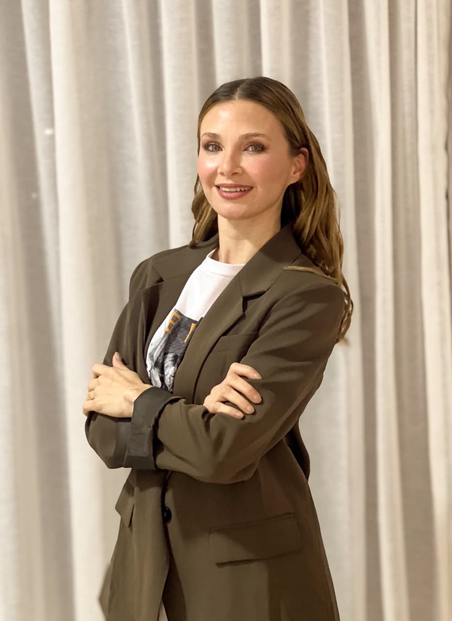 La Dra. Julieta Pujato en su consultorio